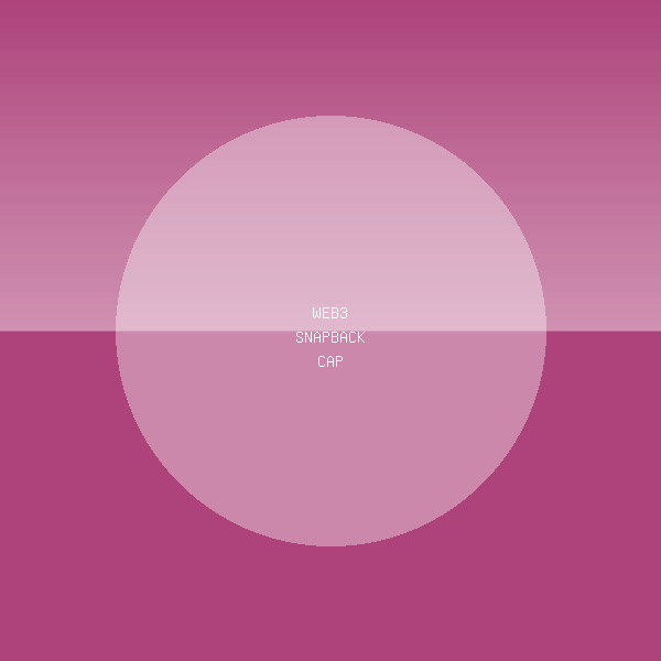 Web3 Snapback Cap